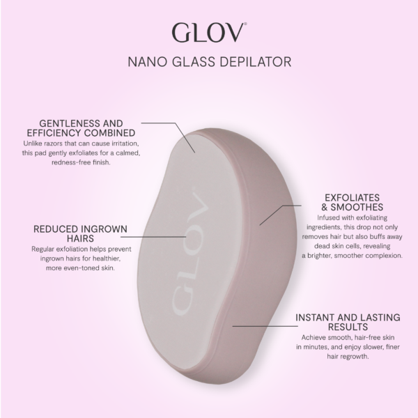 Glov <br> Nano glass háreyðingar tól