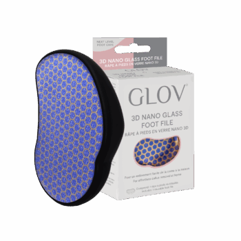 Glov <br> Nano glass Foot File svört